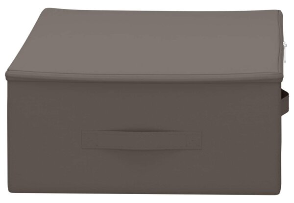 Tároló Doboz 6 pcs Szürke 70 x 40 x 18 cm Nem szőtt textil