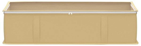 Tároló doboz átlátszó tetejű ablakkal Krémszínű 70 x 40 x 18 cm