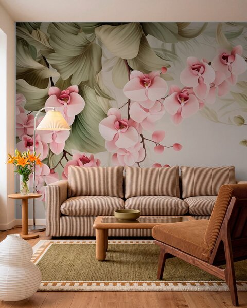Fotótapéta Orchideák, függő virágok, Fotótapéta virágok és növények, w05619 : Uwalls.hu