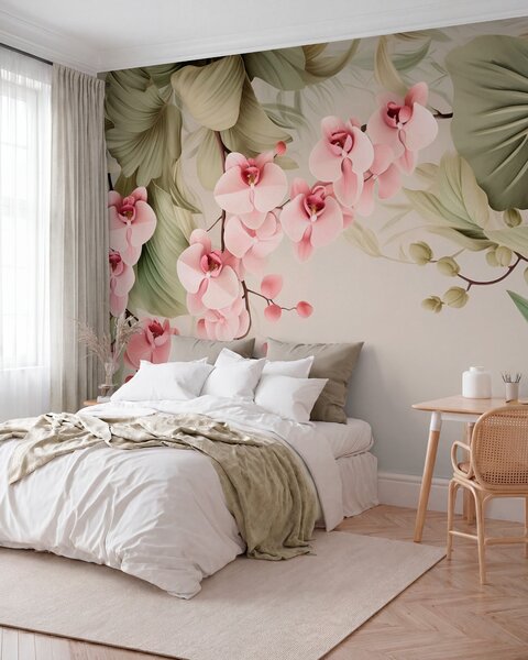 Fotótapéta Orchideák, függő virágok, Fotótapéta virágok és növények, w05619 : Uwalls.hu