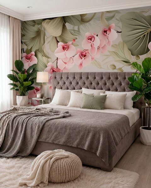 Fotótapéta Orchideák, függő virágok, Fotótapéta virágok és növények, w05619 : Uwalls.hu