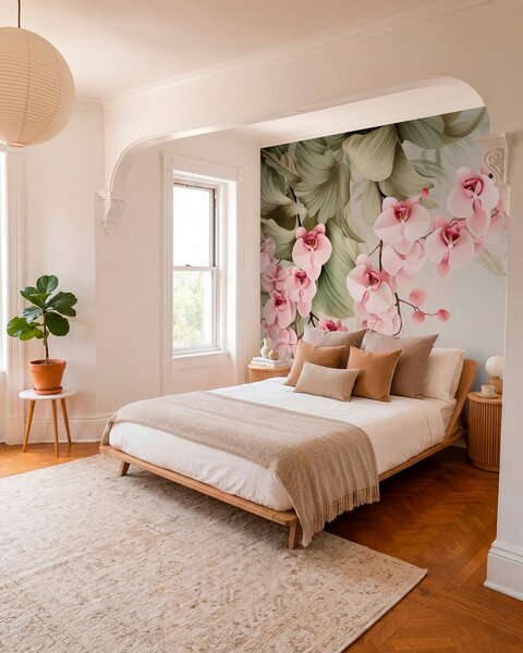 Fotótapéta Orchideák, függő virágok, Fotótapéta virágok és növények, w05619 : Uwalls.hu