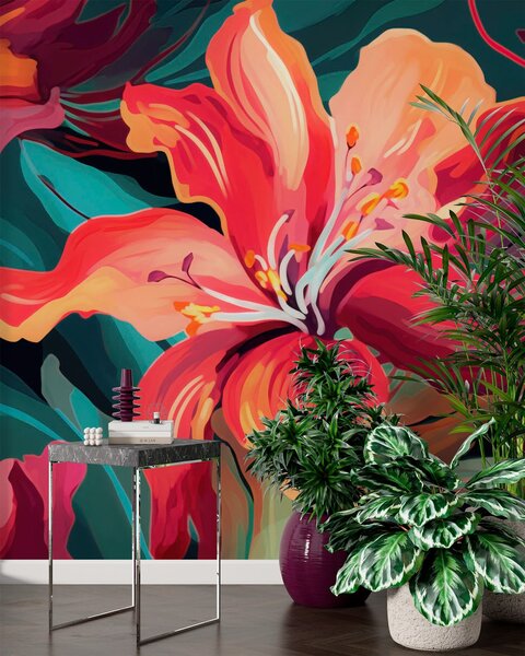 Fotótapéta Liliomok, Fotótapéta virágok és növények, w05675 : Uwalls.hu