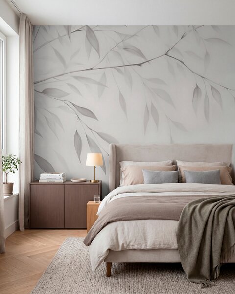 Fotótapéta Egy faág, Természet fotótapéta, Fotótapéta természet levelek, w05682 : Uwalls.hu
