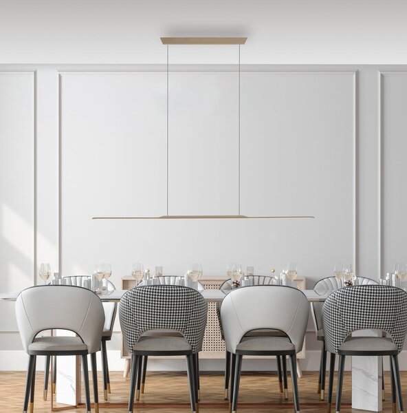 Függőlámpa PURE, Surface, dimmable, Bronz / Öreg Sárgaréz, Nappali, Alumínium, Modern
