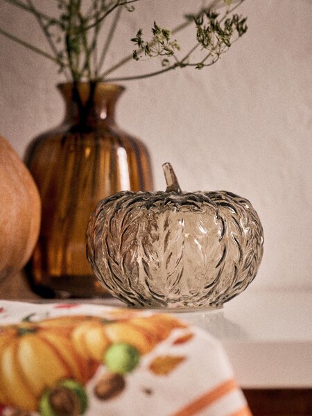 Sinsay - LED lámpa tök formájában - aranybarna