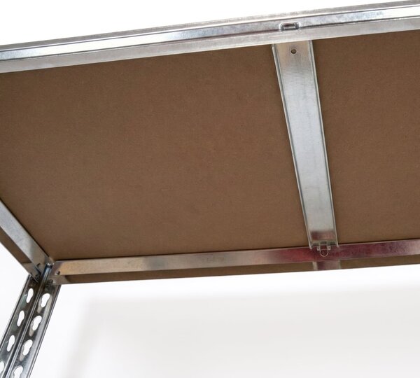 Salgó polc 183x90x40 horganyzott gyors füllel 2DB (2x4638)