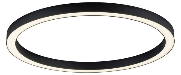 Mennyezeti Lámpa PURE, PURE Lines Round, dimmable, Fekete, Nappali, Fém, Modern