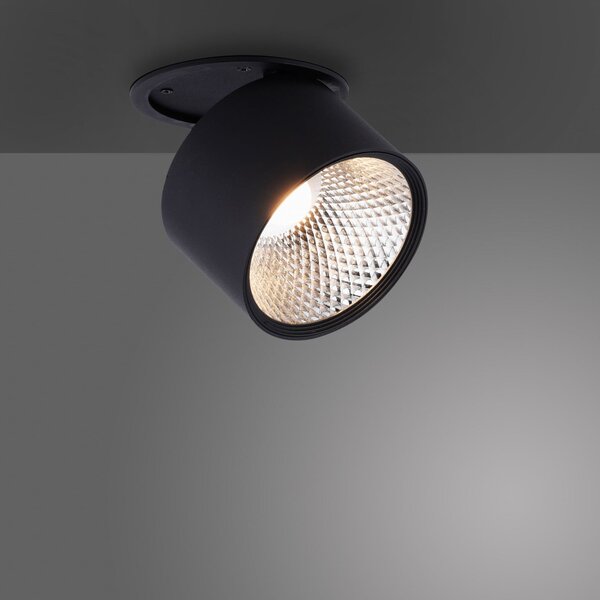 Mennyezeti Lámpa PURE, Nola, dimmable, Fekete, Nappali, Fém, Modern