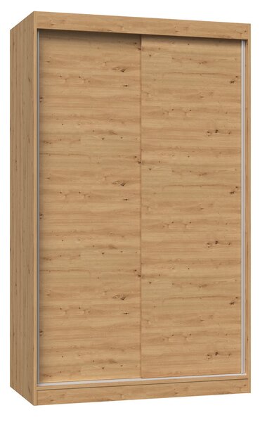 Aldabra IGA 120 B tolóajtós gardróbszekrény 120x61x200, sima, tölgy