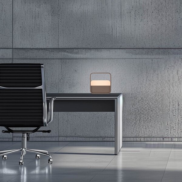 Asztali lámpa PURE, PURE Go, dimmable, Bronz / Öreg Sárgaréz, Nappali, Alumínium, Modern