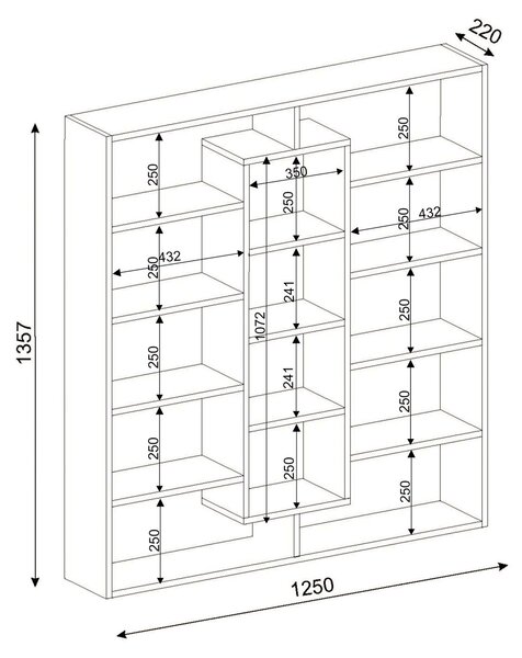 Regál Apple (fehér). Akció -29%