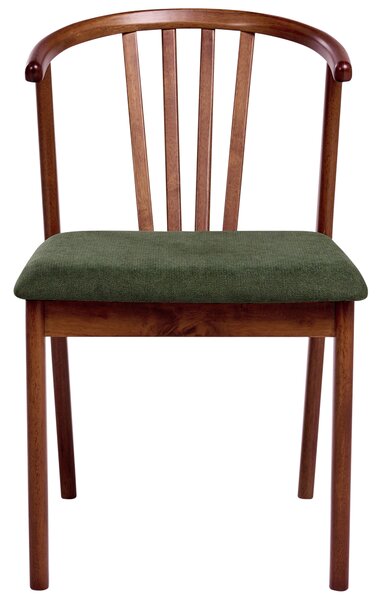 Étkezőszék kétdarabos szettben CRAIG Keményfa Világosbarna/zöld