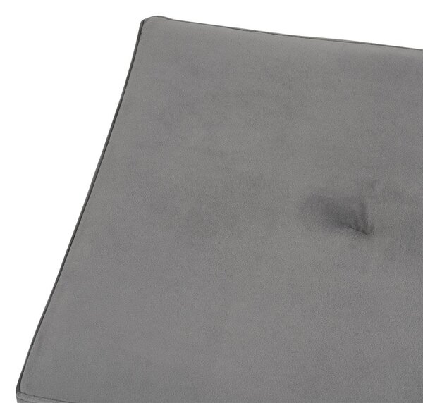 AVENBERG VELVET Kárpitozott pad - szürke