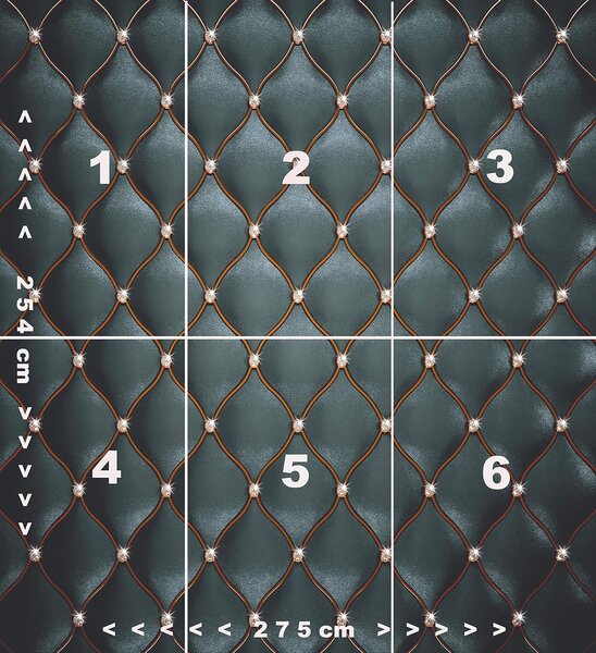 Fotótapéta falra DIAMONDS 275x254 cm