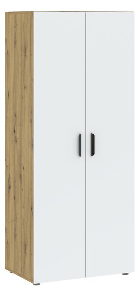 Kétajtós szekrény 74 cm RICHLAND - artisan tölgy / fehér