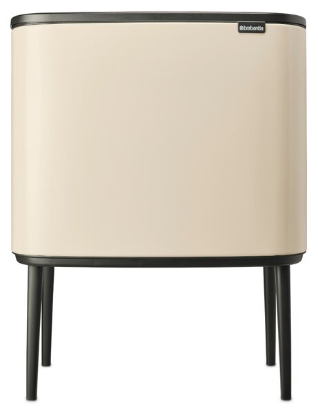 Brabantia Bo Touch 3 x 11 literes érintőfedeles fém szemetes - Bézs