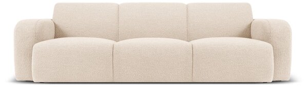 Bézs buklé kanapé 235 cm Molino – Micadoni Home