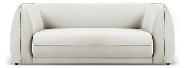 Bézs bársony kanapé 190 cm Lando – Micadoni Home