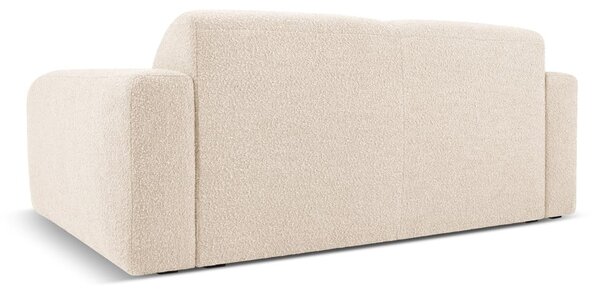 Bézs buklé kanapé 170 cm Molino – Micadoni Home