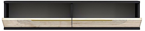 Meyra komód, antracit-travertin, 120 cm – TR555CHM1602
