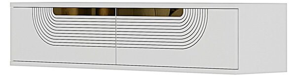 Meyra komód, fehér-arany, 120 cm – TR555CHM1604