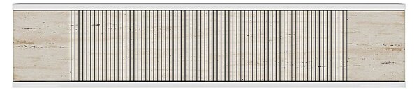 Corsa komód, fehér-travertin, 120 cm – TR555CHM1612