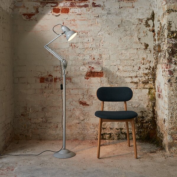 Állólámpa Anglepoise, Original 1227, Szürke, Nappali, Fém, Indusztriális dizájn