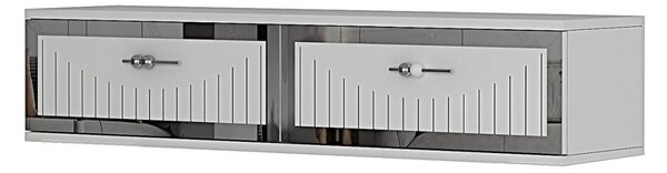 Tuna komód, fehér-ezüst, 120 cm – TR555CHM1621
