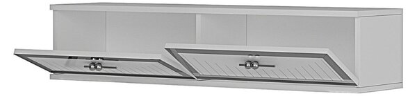 Tuna komód, fehér-ezüst, 120 cm – TR555CHM1621