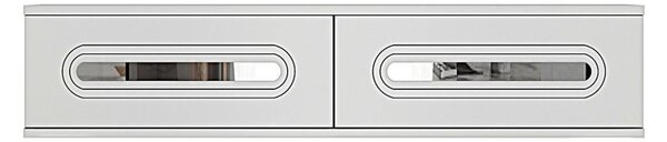 Rany komód, fehér-ezüst, 120 cm – TR555CHM1629