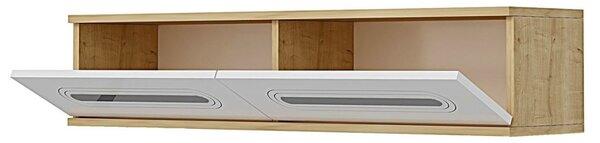 Rany komód, zafír tölgy-fehér, 120 cm – TR555CHM1633