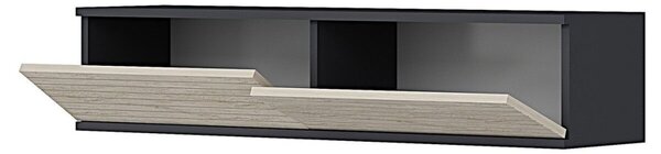 Zeynep komód, antracit-travertin, 120 cm