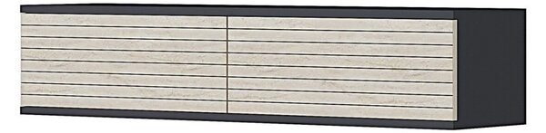 Zeynep komód, antracit-travertin, 120 cm