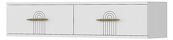 Ida komód, fehér, 120 cm