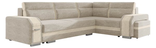 Sarokkanapé Kingsport 117, Kárpit, 90x305x205cm