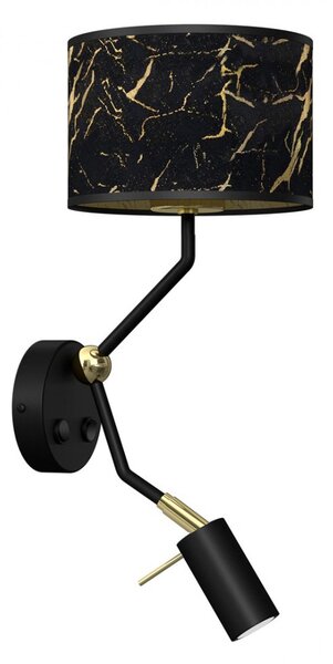 Milagro Senso fekete fali lámpa (MLP7291)