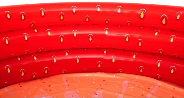 Felfújható gyerekmedence eper 160 cm x 38 cm Bestway 51145 10594