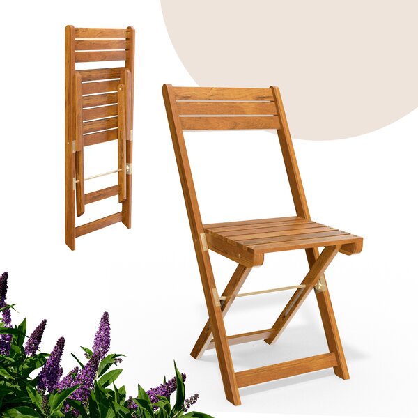 Casaria® Fa balkon bútor szett - akác