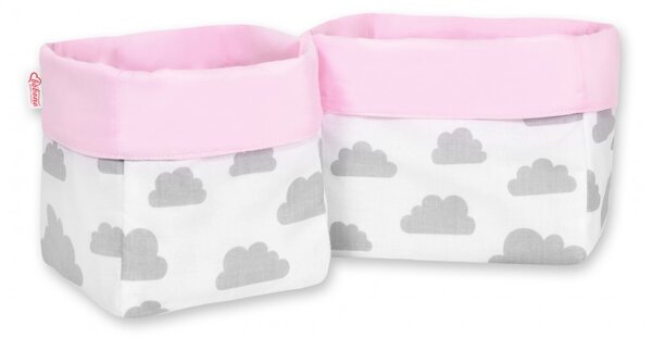 Sweet baby tároló készlet - felhőcske, rózsaszín
