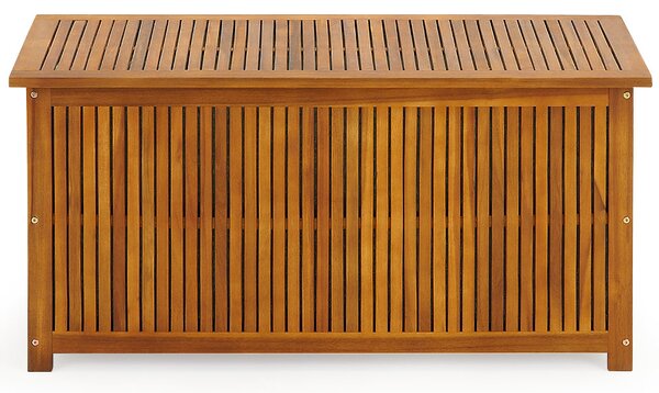 ACACIA fa tárolódoboz, 117x50x59cm, természetes barna Jurhan