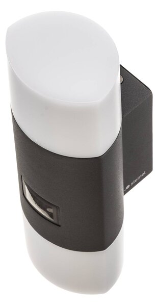 STEINEL 910 S LED érzékelős fali lámpa antracit, Fekete, Alumínium, Modern
