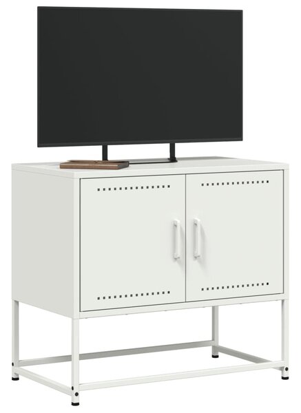 Fehér acél TV-szekrény 68,5x39x60,5 cm