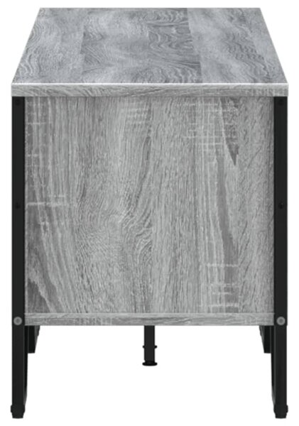 Szürke sonoma színű szerelt fa TV-szekrény 180 x 34 x 41 cm