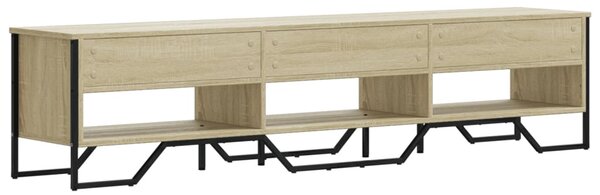 Sonoma tölgyszínű szerelt fa TV-szekrény 180 x 34 x 41 cm