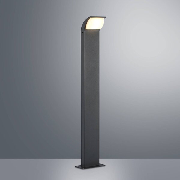 Lucande LED-es útvilágítás Tinna, 80 cm, antracit, IP65, Fekete, Alumínium, Modern