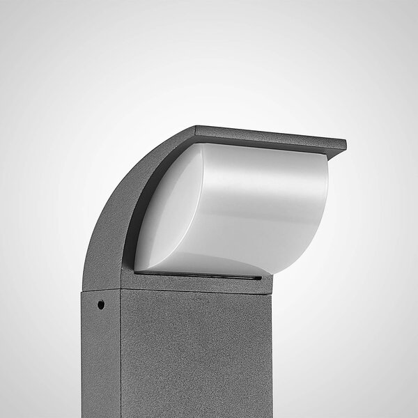 Lucande LED-es útvilágítás Tinna, 80 cm, antracit, IP65, Fekete, Alumínium, Modern