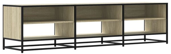 Sonoma tölgy színű szerelt fa TV-szekrény 180 x 40 x 46 cm