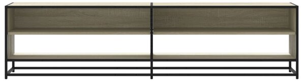 Sonoma tölgy színű szerelt fa TV-szekrény 180 x 40 x 46 cm