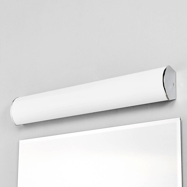 Lindby Elanur LED fali lámpa fürdőszobába, Króm / ezüst, Fürdőszoba, fém, Modern